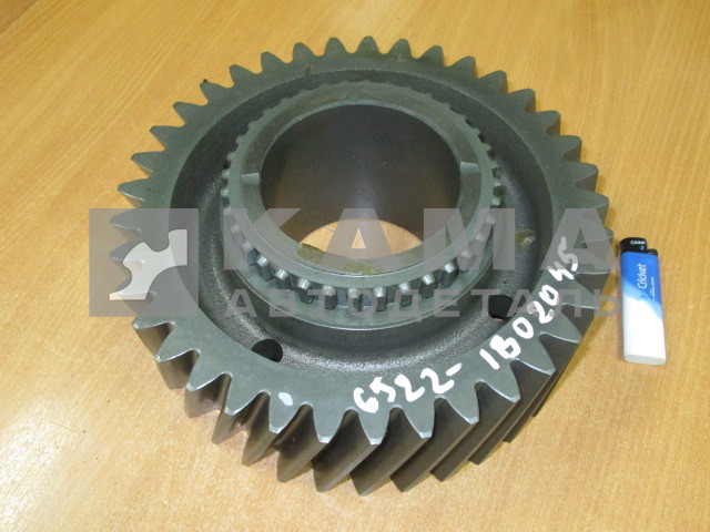 шестерня РК 6522 первич. вала Высшей передачи 6522-1802045 (Z=37)