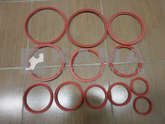 р/к гидроцилиндра 45142 ( полиуретановый ) КРАСНЫЙ П/У