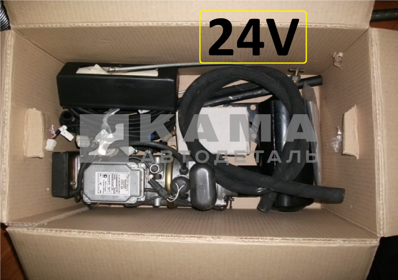 Предпусковой Жидкостный Подогреватель Двигателя 14ТС-10-24-С (24V!) в сб. с монтажным комплектом сб.2875/5650/8550 (г.Самара)