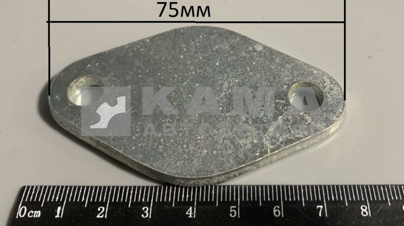 заглушка блока двигателя - водяной полости (пластина-ромб тонкая) 740.1002404