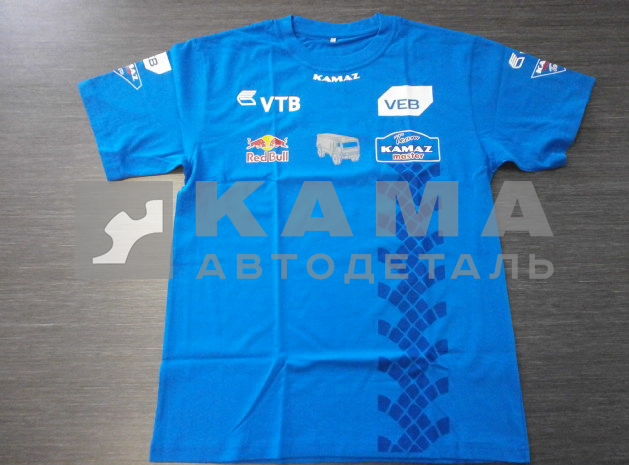 Футболка промо "КАМАЗ-МАСТЕР" сувенирная размер M