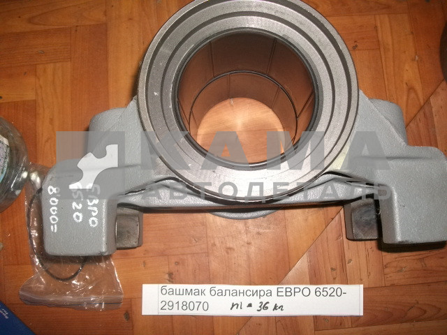 башмак балансира ЕВРО 6520-2918070 (с пластм.втулкой в сборе)