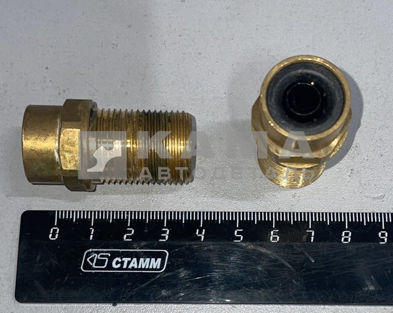 фитинг Металл. Прямой М20хД12 (9590 12-M20X1.5-S01)(Ю22)