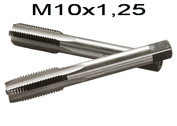 метчик ручной М10 х 1,25 мм.// СИБРТЕХ (76627/09961)