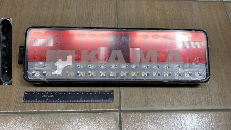 фонарь задний ЕВРО-4 (оригинал) РУФС.09-01 ПРАВЫЙ, разъем СБОКУ