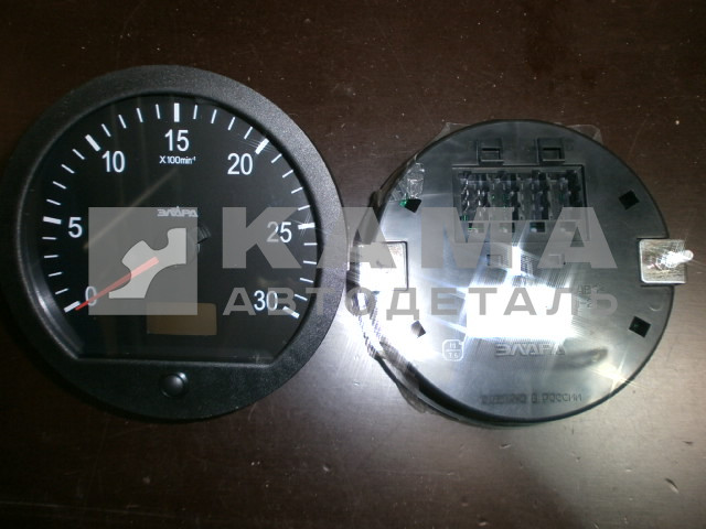 тахометр 56.3813 (пластмасс. ЭЛАРА, черный)