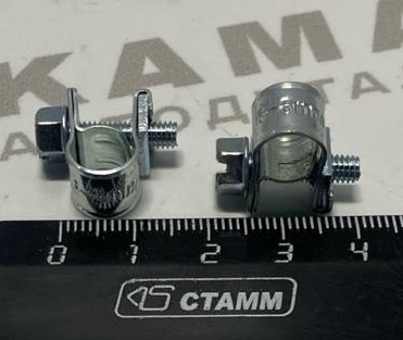 хомут ленточный (винтовой) MINI 06-08/9 W1