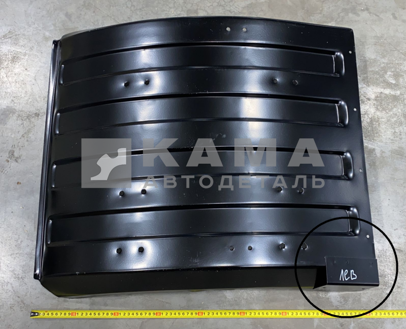 крыло Зад.колеса железное "ПОЛУКРЫЛОК №2" 6522-8404017 ЛЕВОЕ *