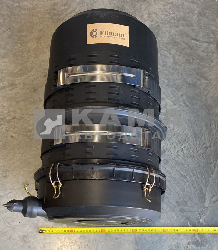 корпус воздушного фильтра ЕВРО4 в сб. 4570092941 (аналог MANN HUMMEL) КАМАЗ-5490