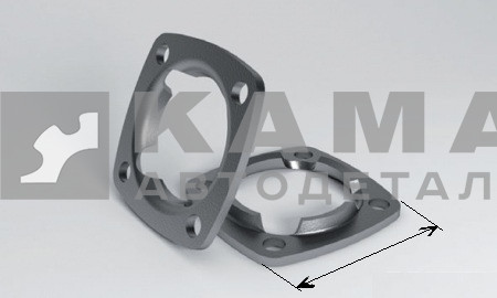 крышка реактив штанги РОСТАР 1630-2919060 (4 болта/отв.D11, штамп, малая)