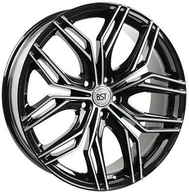 диск колеса Tech Line 205 8.5x20 5/114.3 ET42 d67.1 BD (черный, фреза серебро)