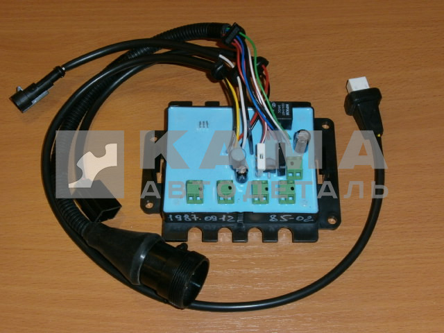 блок управления 14ТС-10 сб.1982 24V (Синий/Белый, индик.пламени нов.обр.) "Адверс"/ "Теплостар"