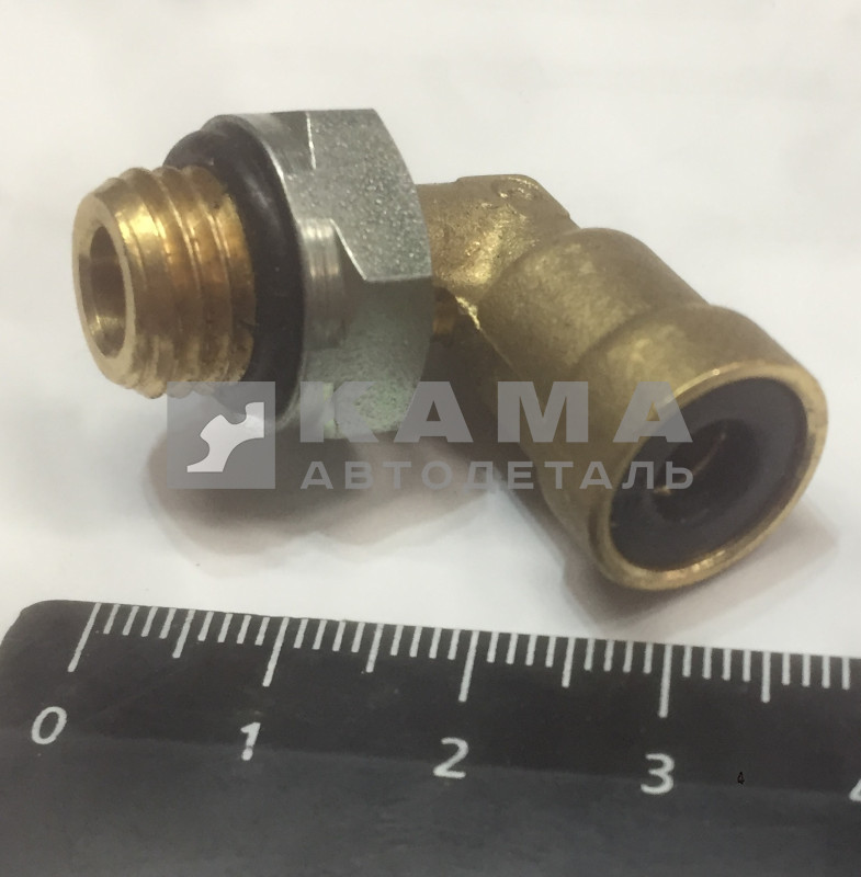 фитинг Металл. Угловой М12хД6 (горный тормоз) 45104350605290(Ю58)
