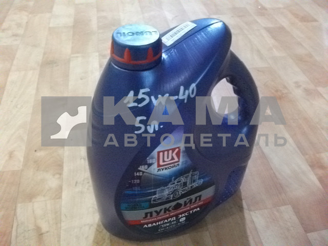 масло моторное Лукойл "АВАНГАРД-ЭКСТРА" 15W-40 (5л.) мин. (упак 3шт)