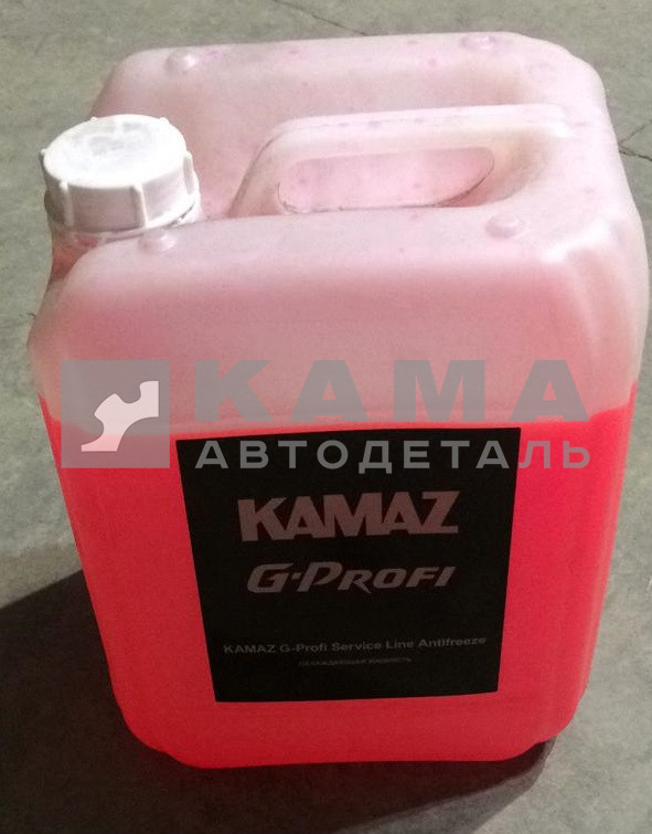 Антифриз (-40) КРАСНЫЙ "КАМАЗ-ГАЗПРОМ G-Profi Service Line" 10кг