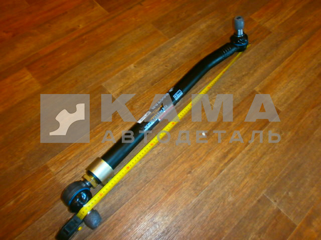 тяга рулевая продольная (сошки) 4310-3414009-11 РОСТАР (С РЕЗЬБОВЫМ наконеч."кривая",L795мм) является заменой 4310-3414010, 4310-3414010-10