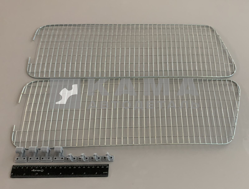 защита фар МАЗ/Камаз Евро-Рейсталинг (решетка. комплект 2шт+кронштейны)