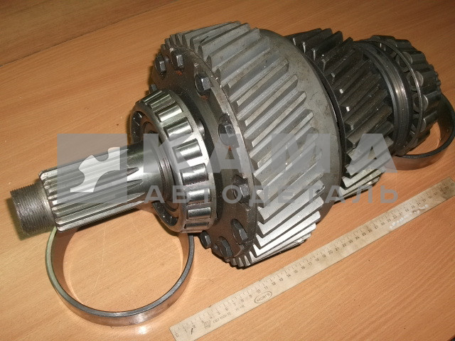 дифференциал раздаточной коробки в сборе 65111-1802152 (43 зуба) с валом с шестернями (снят с производства)