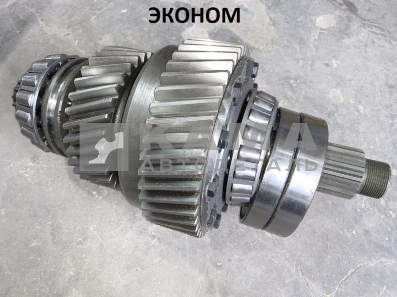 дифференциал раздаточной коробки в сборе 65111-1802152-10 (44 зуба) с валом с шестернями