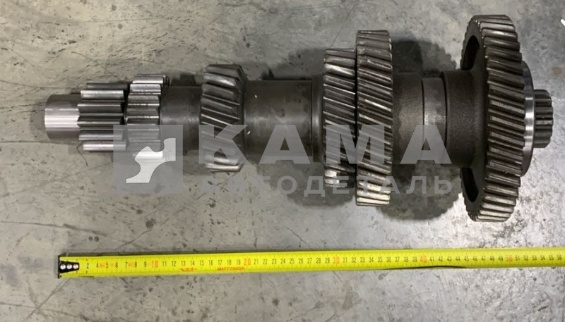 вал КПП промежуточный в Сборе Шестернями 14.1701047 или 142.1701047 (КПП14;142;15;152)