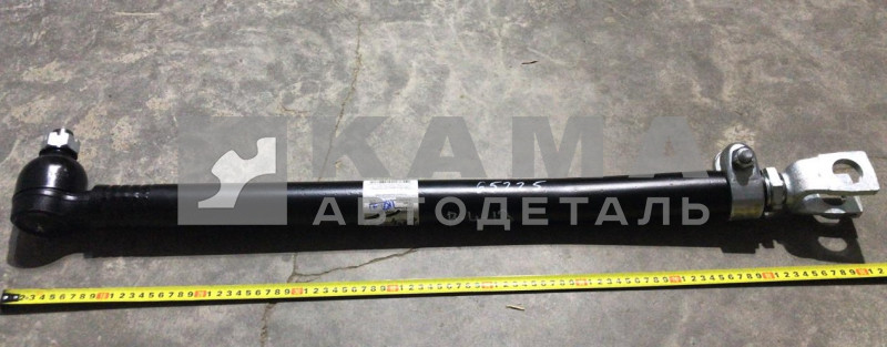 тяга рулевая продольная (сошки) 65225-3414010-11(009-11) РОСТАР (вилка-палец) Lпо центрам=866мм