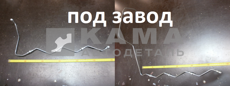 трубки топливные дренажки форсунок Евро-4,5, КОМПЛЕКТ Лев.+Прав. (эконом) 740.70-1104346/370 (common rail)