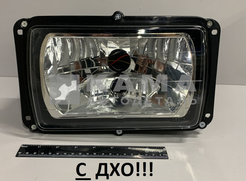 фара ЕВРО 36.3775-20 "прозрачная с ДХО, б/л" (ФормулаСвета/ 21 ВЕК/SKV/АЕ)