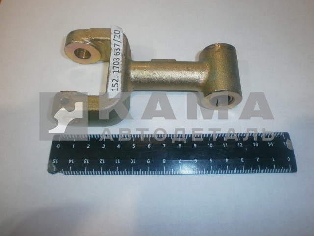 кронштейн кулисы КПП 152.1703637-20 поворотный со втулкой