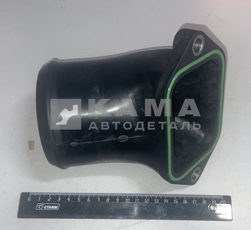 патрубок впуск сист подводящий (ПЛАСТМАССОВЫЙ на интеркуллер) 53205-1170132 (короткий)