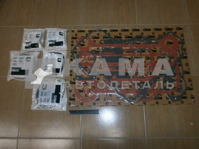 ремкомплект прокладки ДВИГАТЕЛЯ КАММИНС "нижний" 4089759 (3802624) ISLe,L (прокладки/сальники/кольца)