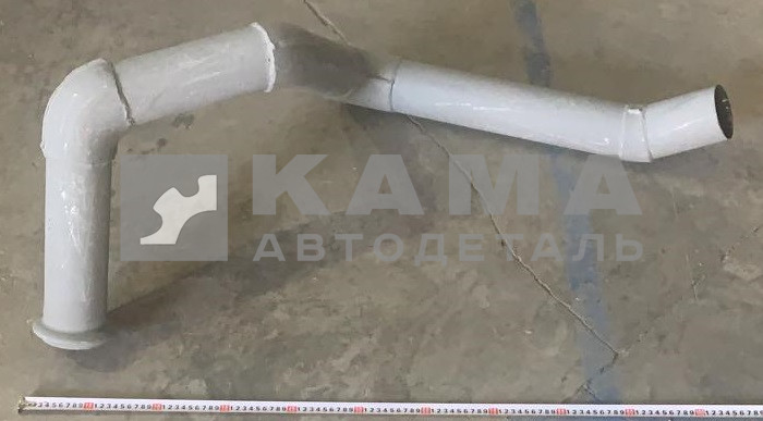 труба глушителя 65222-1203014 (Евро-4, "под хомут") левая, от металлорукава