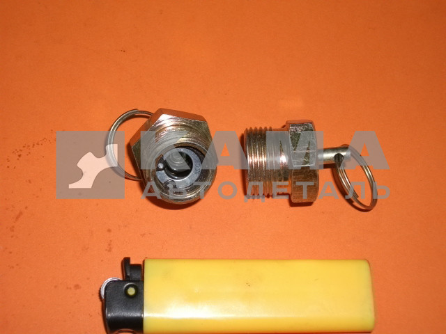 клапан ресивера слива конденсата ЖЕЛЕЗНЫЙ (с кольцом) 100-3513110