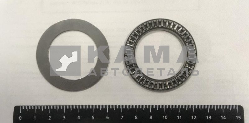 подшипник 35х51(2)х2 упорный ролик. (ан. AXK3552)
