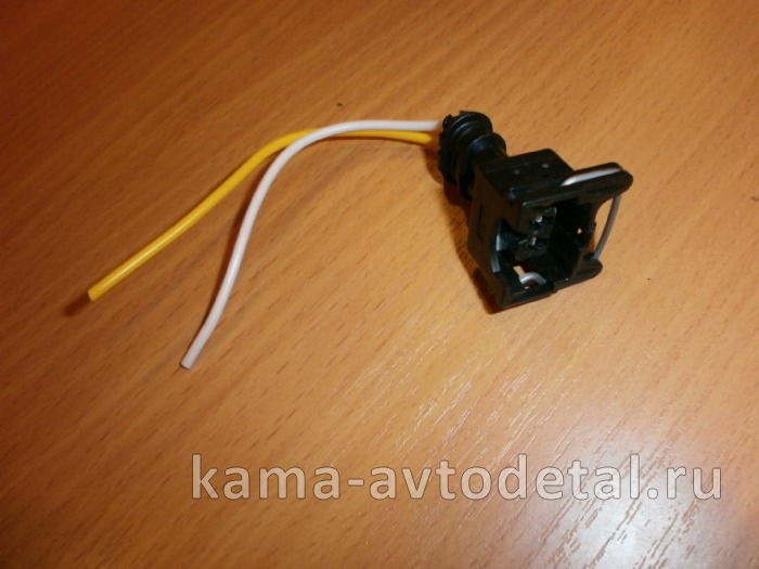 разъем на габаритный фонарь ГФ (ЕВРО фишка, желез.фиксатор) 282189-01/02 282189-01/02 разъем на габаритный фонарь ГФ (ЕВРО фишка, желез.фиксатор) 282189-01/02 282189-01/02