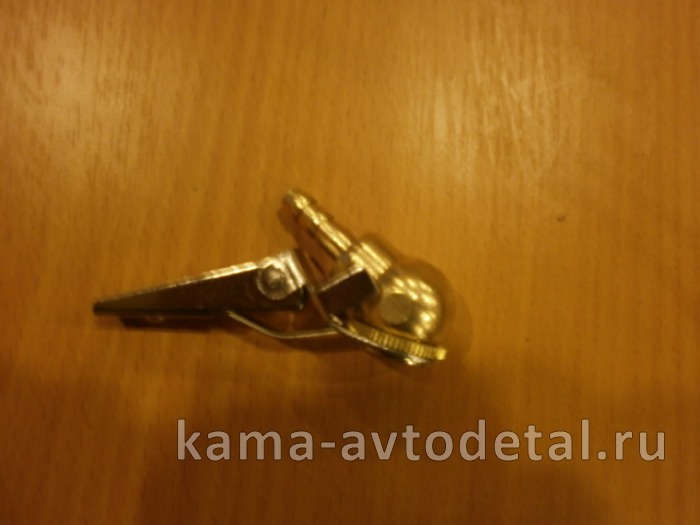 наконечник шланга подкачки ЕВРО (закругленный) МЕТАЛЛ. усиленный 