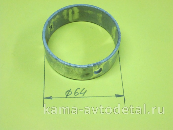 втулка распредвала (в блок) ЕВРО 740.21-1006037 (Днар.64мм) 740.21-1006037