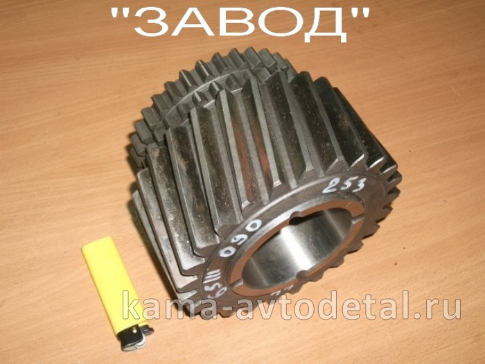 шестерня РК пром.вала 65111-1802090-10 25 зубъев (на диффер. 44з.) ПАО КАМАЗ* 65111-1802090-10
