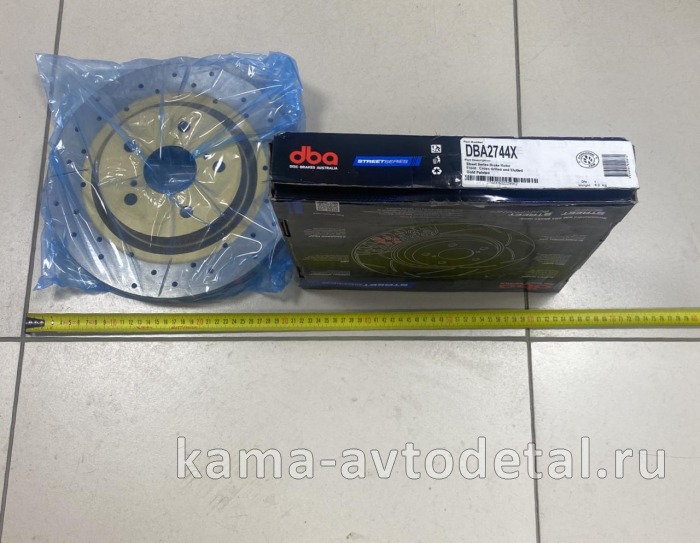 TOYOTA/LEXUS диск тормозной передний серия GOLD DBA2744X DBA DBA2744X