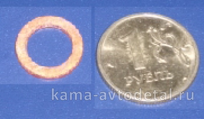 шайба медн Д 8 (1-02600-60) 8х12х1,5 1-02600-60