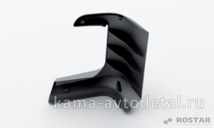 панель кабины-Угловая Наруж. РЕЙСТАЛИНГ (ветровик) правый (РОСТАР) 63501-8401012 63501-8401012