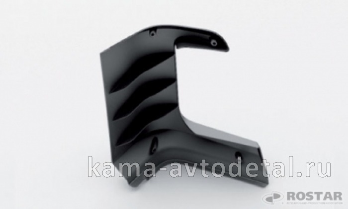панель кабины-Угловая Наруж. РЕЙСТАЛИНГ (ветровик) левый (РОСТАР) 63501-8401013 63501-8401013