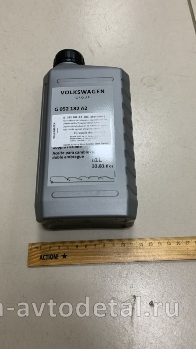 масло трансмисс. "VAG" (1л.) синтетик для АКПП DSG G052182A2 G052182A2
