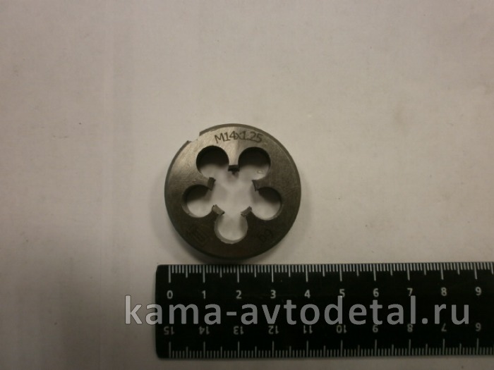 плашка М14 х 1,25 мм.// СИБРТЕХ (77035/08687п) 77035