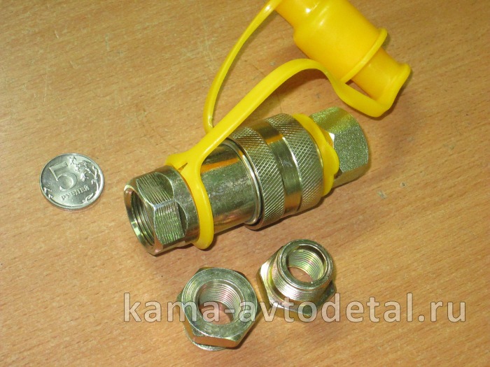 головка ПАЛМ-"ФЭРО" РБС разьем пневмат. М16/22 (комплект "ПАПА"+"МАМА") УНИВЕРСАЛЬНЫЙ 