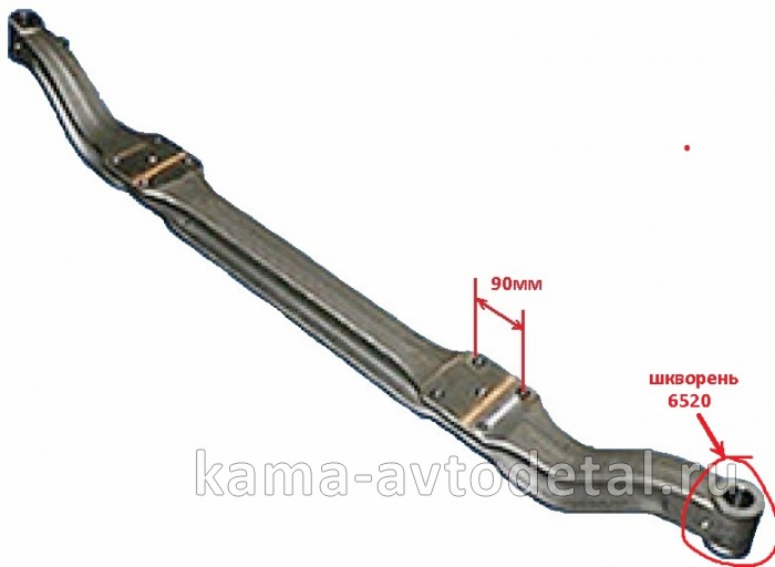 балка передней оси 6520-3001010* 6520-3001010