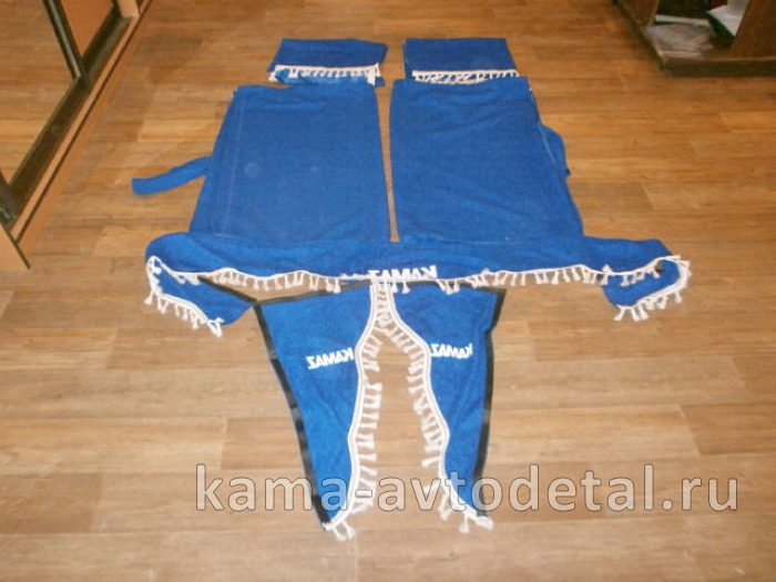 шторы К-Т из 4-х: Лобового+Бокового стекла+Спальника+Бондо "КамА" (2-х сторонние, дорогие) 20011