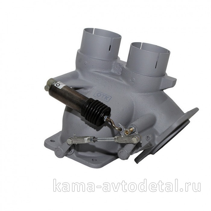 коробка переключения газов 65115-1203035-10 (переключатель выхлопа глушителя самосвала) 65115-1203035-10