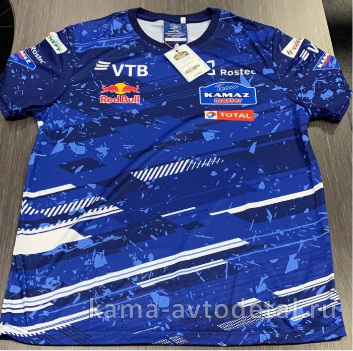 Футболка пиксель "КАМАЗ-МАСТЕР" размер 2XL 2XL