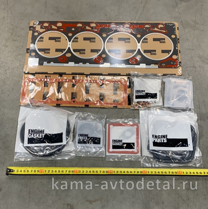 р/к прокладки ДВИГАТЕЛЯ КАММИНС "верхний" 4089648 (3804896) 4BT (V=3.9) эконом 4089648Э