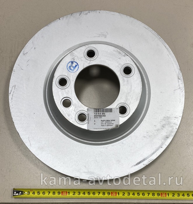 VAG диск тормозной передний правый 7L8615302 7L8615302